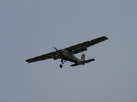 N696NS @ SZP - 1968 Cessna 150H 'North Star', Continental O-200 100 Hp, on final Rwy 22 - by Doug Robertson