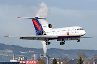 RA-42411 @ LOWS - RusJet Yakowlev Yak-42D landing in LOWS