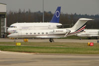 N454QS @ EGGW - 2001 Gulfstream Aerospace G-IV, c/n: 1454 on Harrods Aviation ramp at Luton - by Terry Fletcher