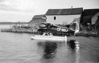 CF-BGJ - Floating on the Miramichi River in New Brunswick. - by unknown