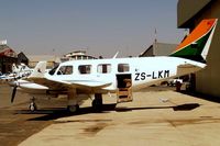 ZS-LKM @ FALA - Piper PA-31-325 Navajo C/R [31-8312013] Lanseria~ZS 20/09/2006 - by Ray Barber