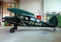 ZS-NHK @ EDVY - Piper PA-22-150 Tri-Pacer [22-4591]  Porta Westfalica~D 24/05/2006 - by Ray Barber