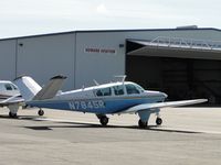 N7845R @ POC - Parked at Howard Aviation - by Helicopterfriend