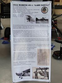 N5607V @ CCB - Banner explaining assignment - by Helicopterfriend
