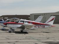 N7974W @ CNO - Parked south of the paint shop area - by Helicopterfriend