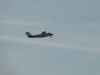 N6718X @ CNO - Taking off from 26R and wheels coming up - by Helicopterfriend