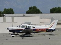 N3036B @ CNO - Tied down and parked - by Helicopterfriend