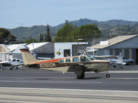 N361DM @ SZP - 1975 Beech A36 BONANZA, Continental IO-520-BA 285 Hp, taxi off the active - by Doug Robertson