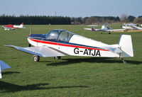 G-ATJA @ EGLM - Jodel DR1050 Ex F-BKHL at White Waltham - by moxy
