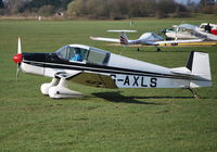 G-AXLS @ EGLM - Jodel DR105A Ex F-BIVR Ambassadeur, at White Waltham - by moxy