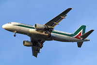 EI-DTF @ EGLL - Airbus A320-216 [3906] Alitalia Home~G 24/02/2011. - by Ray Barber