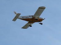 N711AZ @ SZP - 1970 Piper PA-28-235 CHEROKEE, Lycoming O-540-B4B5 235 Hp, takeoff climb Rwy 22 - by Doug Robertson