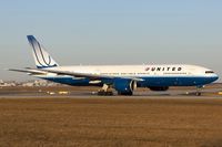 N769UA @ EDDF - departing via RW18W - by Friedrich Becker