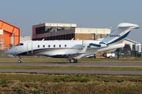 N895BB @ EGGW - 2007 Bombardier BD-100-1A10, c/n: 20156 at Luton - by Terry Fletcher