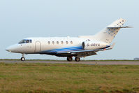 G-ORYX @ EGGW - 2008 Hawker Beechcraft Corp HAWKER 900XP, c/n: HA-0048 at Luton - by Terry Fletcher