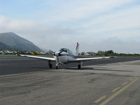 N2347V @ SZP - 1998 Raytheon Beech A36 BONANZA, Continental IO-550-B 300 Hp, three-blade CS prop, taxi back - by Doug Robertson