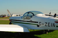 G-ZEIN @ EGKH - Close up of the port side.