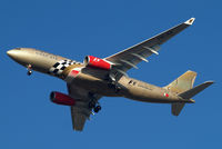 A9C-KB @ EGLL - Airbus A330-243 [281] (Gulf Air) Home~G 31/01/2011. Wearing 2011 F1 titles.