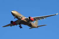 A9C-KB @ EGLL - Airbus A330-243 [281] (Gulf Air) Home~G 31/01/2011. Wearing 2011 F1 titles. 