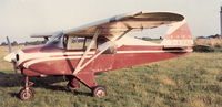 G-ARAH - Piper PA-22 in original Piper livery seen at Lymnpe, Kent in 1969. The large window at the rear of the cabin suggests it was probably used to photograph ships passing through the English Channel. - by Lee Mullins