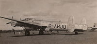 G-AHJU @ X2RD - Lancaster G-AHJU of Flight Refuelling at a late 1940's SBAC Show. Possibly at Radlett. - by Cyril Mullins