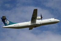 ZK-MCC @ NZCH - up and away to ROT - by Bill Mallinson