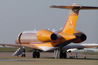 M-UNIS @ EGGW - 2010 Bombardier BD-700 Global Express XRS, c/n: 9371 at Luton - by Terry Fletcher