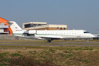 RA-67219 @ EGGW - Russian registered Challenger 850 , 2008 Bombardier CL-600-2B19, c/n: 8090 at Luton - by Terry Fletcher