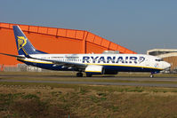 EI-EKV @ EGGW - Ryanair 2010 Boeing 737-8AS, c/n: 38507 - by Terry Fletcher