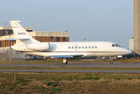 N10EU @ EGGW - 2004 Dassault FALCON 2000EX, c/n: 46 at Luton - by Terry Fletcher