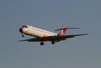 OY-JRU @ EBBR - Arrival of flight KF801 to RWY 25L