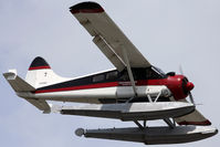 N110AW @ HNL - Returning for a water landing on the lagoon after a sightseeing trip over Oahu. - by Brian T Richards