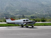 N7722W @ SZP - 1964 Piper PA-28-180 CHEROKEE, landing roll Rwy 22 - by Doug Robertson