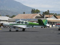 N112TW @ SZP - 1973 Beech V35B BONANZA, Continental IO-520-B 285 Hp, tip tanks - by Doug Robertson