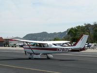 N7917G @ SZP - 1970 Cessna 170L SKYHAWK II, Lycoming O-320-E2D 150 Hp, taxi - by Doug Robertson