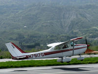 N7917G @ SZP - 1970 Cessna 172L SKYHAWK II, Lycoming O-320-E2D 150 Hp, takeoff climb Rwy 22 - by Doug Robertson