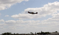 N10601 @ FMY - P-51D flying low at Page Field, Fort Myers