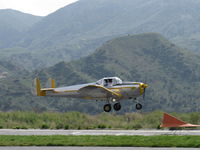 N99711 @ SZP - 1946 ERCO Ercoupe 415-C, Continental O-200 100 Hp upgrade, another takeoff climb Rwy 22 - by Doug Robertson