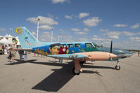 N67786 @ FMY - Fantasy Flyer a colorful Cessna 402C from Cape Air - by Mauricio Morro