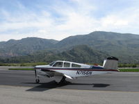 N7156N @ SZP - 1968 Beech V35A BONANZA, Continental IO-520-B 285 Hp, taxi - by Doug Robertson