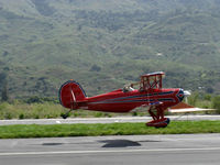 N5762B @ SZP - 1980 Great Lakes 2T-1A-2 SPORT TRAINER, Lycoming AEIO-360-B1FG 180 Hp, takeoff Rwy 22 - by Doug Robertson