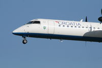 9A-CQB @ EBBR - Arrival of flight OU456 to RWY 25L