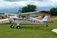 G-BTFL @ EGBP - Aeronca 11AC Chief [11AC-1727] Kemble~G 10/07/2004. - by Ray Barber
