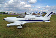 G-BVJH @ EGBP - Aero Designs Pulsar [PFA 202-12196] Kemble~G 09/07/2004. - by Ray Barber