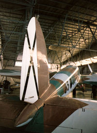 B2-82 @ LEVS - Spanish built He111 with Rolls Royce Merlin engines. At the Spanish Aircraft Museum, Madrid. 1996 - by G-ANWX