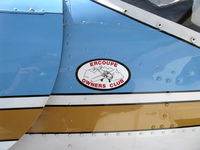 N6527Q @ SZP - 1966 ALON A-2 AIRCOUPE, Continental C90 90 Hp, logo - by Doug Robertson
