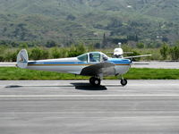 N6527Q @ SZP - 1966 ALON A-2 AIRCOUPE, Continental C90 90 Hp, landing roll Rwy 22 - by Doug Robertson