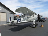 N56245 @ SZP - 1942 Boeing Stearman A75N1 (PT-17), Jacobs R755-B2M 275 Hp upgrade, this aircraft gives biplane rides - by Doug Robertson