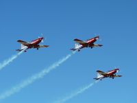 A23-046 @ YMAV - Pilatus PC0's of the RAAF display team. the Roulettes, at Avalon Air Show 2011