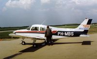 PH-MBS @ EHLE - Taken at an NVAV Rally 1984(scanned print) - by Andy Parsons